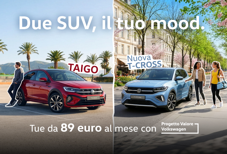 Due SUV, il tuo mood!