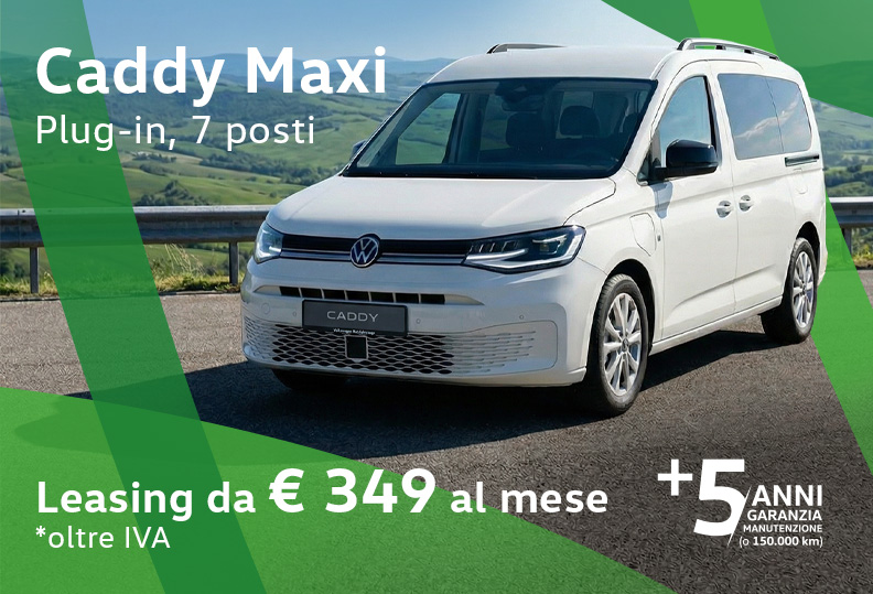 Caddy Maxi Plug In Hybrid 7 posti