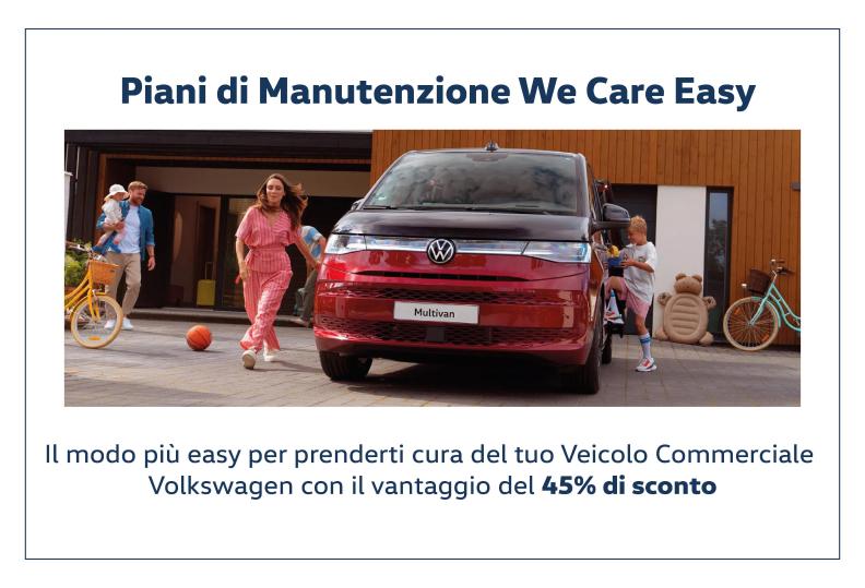 Promozione We Care Easy Veicoli Commerciali | 2026