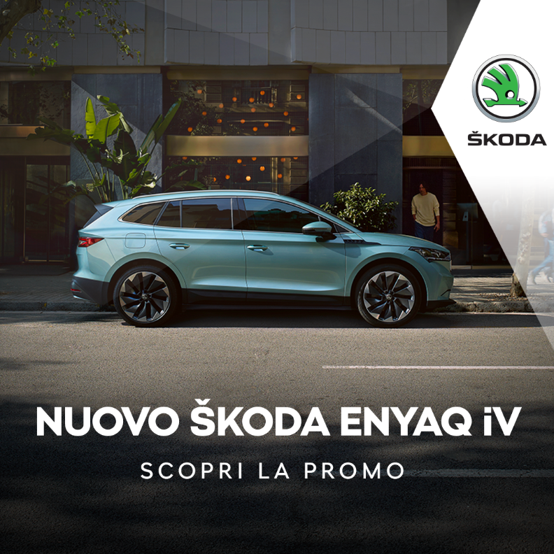 ENYAQ, il nuovo SUV 100% elettrico.